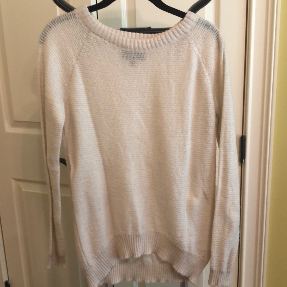 Cream sweater